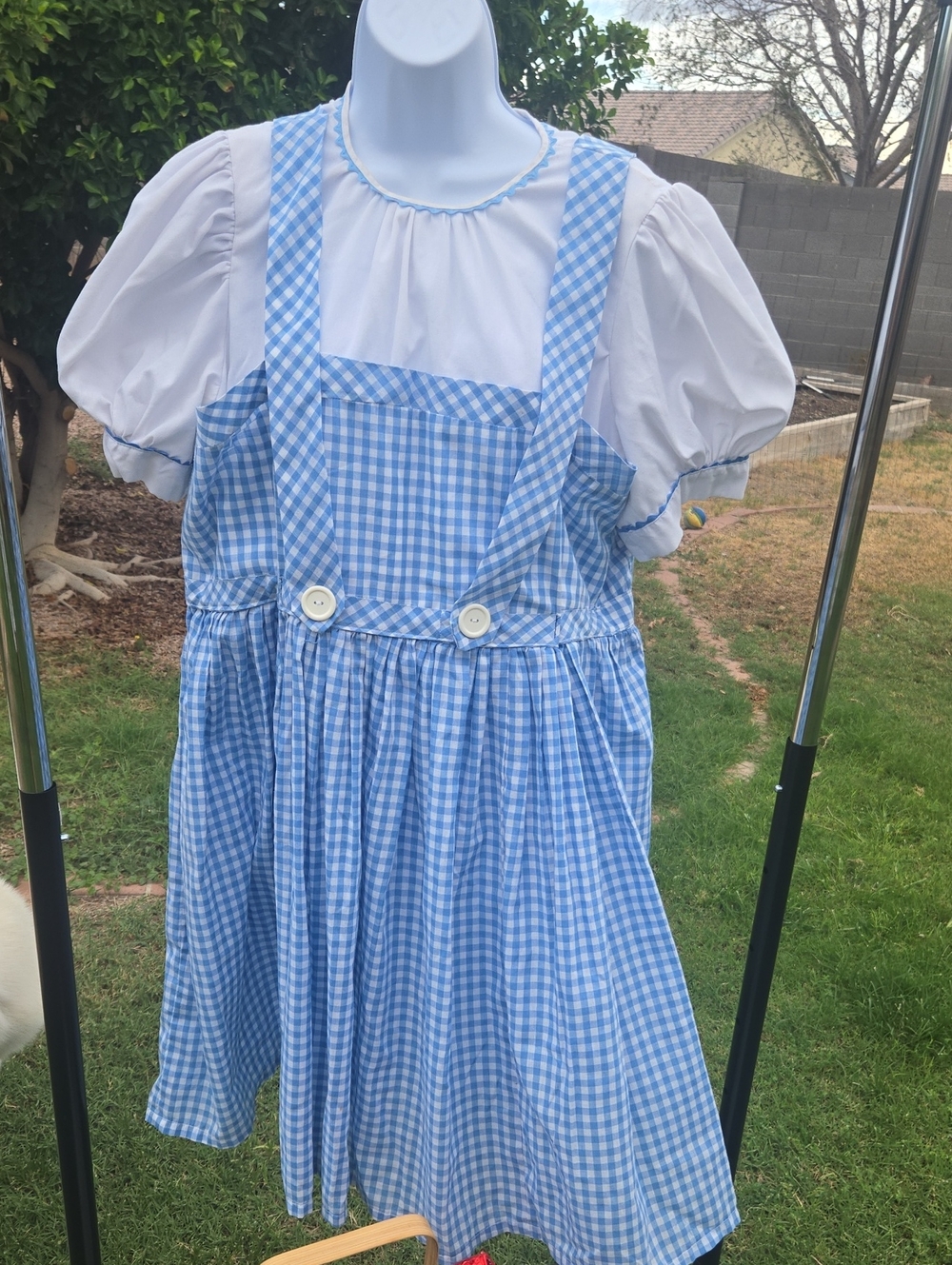 💙 Custom-Made Dorothy Wizard of Oz Costume – COMPLETE SET – Adult 14–16,